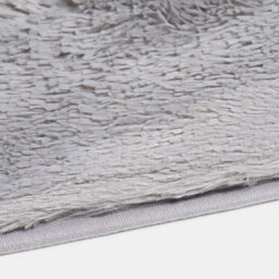 Ohs Soft Fluffy Rug Anti-Slip Carpet Area Floor Mat, Grey - 160 X 230Cm - thumbnail 5