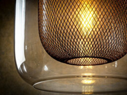 Luminosa Lighting Luminosa Fox Pendant Light Cylindrical, Chocolate 1X E27 - Uk Stock - thumbnail 3