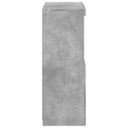 Berkfield Sideboard With Led Lights Concrete Grey 60.5X37X100 Cm - thumbnail 8
