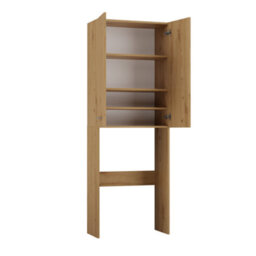 Pola Dd Washing Machine Surround Cabinet Artisan Oak - thumbnail 4