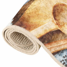 Berkfield Kitchen Rug Multicolour 60X180 Cm Washable Anti Slip - thumbnail 5