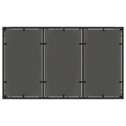 Berkfield Garden Table With Glass Top Black 150X90X75 Cm Poly Rattan - thumbnail 7