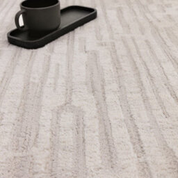 The Rug Edit Axel Stripe Ivory Rug - 160X220Cm - thumbnail 3