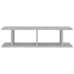 Berkfield Sturdy Wall Shelves 2 Pcs Concrete Grey 75X18X20 Cm Engineered Wood - thumbnail 5