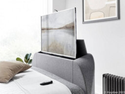 Europa Medburn Tv Ottoman Storage Upholstered Bed Frame Light Grey Linen Fabric - thumbnail 5