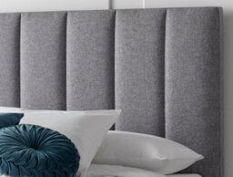 Europa Medburn Tv Ottoman Storage Upholstered Bed Frame Light Grey Linen Fabric - thumbnail 4