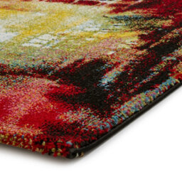 Multi Rug, Abstract Stain-Resistant Rug, Modern Multi Rug For Bedroom, Living Room, & Dining Room-80Cm X 150Cm - thumbnail 2