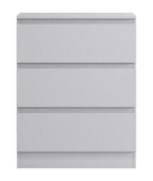 Fwstyle Carlton White 3 Drawer Chest (H) 77Cm (W) 60Cm (D) 40Cm - thumbnail 6