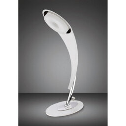 Luminosa Lighting Luminosa Tess Table Lamp 5W Led 3000K, 450Lm, Matt White/frosted Acrylic/polished Chrome, 3Yrs Warranty - thumbnail 2
