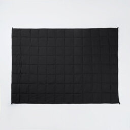 Ohs Supersoft Weighted 8Kg Blanket, Black - 150 X 200Cm - thumbnail 5