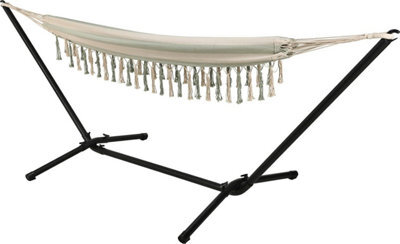 idooka Garden Hammock With Heavy-Duty Steel Stand Outdoor Swing - image 1