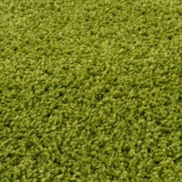 The Rugs Green Soft Plain Design Fluffy Shaggy Rugs And Runners High Pile Living Room Kitchen Hallway 380 - thumbnail 2