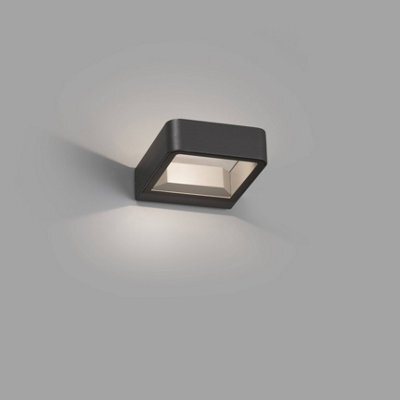 Luminosa Lighting Luminosa Axel Outdoor Led Dark Grey Up Down Wall Light 5W 3000K Ip65 - image 1