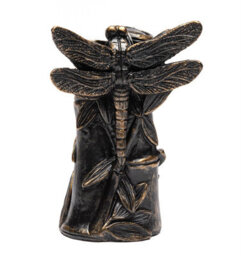 Jardinopia Dragonfly On Bamboo Cane Or Stake Topper - L5 X W5.5 X H8 Cm - thumbnail 3