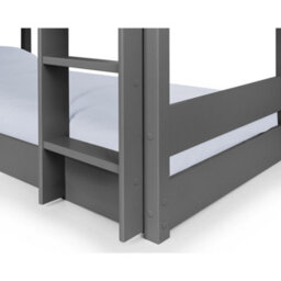 Julian Bowen Trio 90Cm Single Anthracite Black 3 Tier Triple Bunk Bed - thumbnail 7