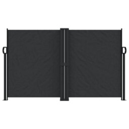 Walplus Retractable Side Awning Garden Sun Shade Canopy Gazebo For Back Door, Porch, Patio Black 140X1000 Cm - thumbnail 3