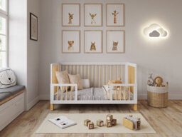 Love For Sleep Alexander  Cot Bed 140X70Cm With Barrier - thumbnail 3