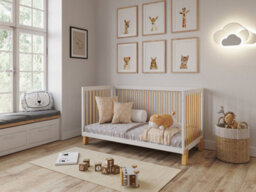 Love For Sleep Alexander  Cot Bed 140X70Cm With Barrier - thumbnail 6