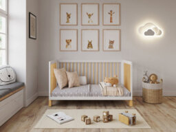 Love For Sleep Alexander  Cot Bed 140X70Cm With Barrier - thumbnail 5