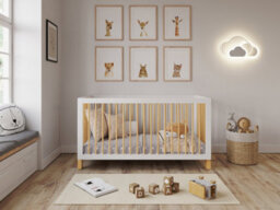 Love For Sleep Alexander  Cot Bed 140X70Cm With Barrier - thumbnail 1