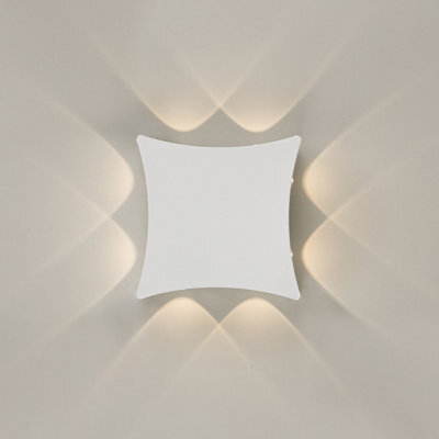 Luminosa Lighting Luminosa Pensa Modern Flush Wall Lamp Led, - image 1