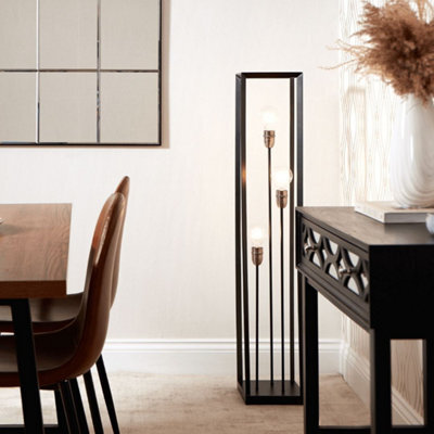 Pagazzi Lighting Pagazzi Sully Matt Black Floor Lamp - image 1