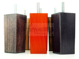 L&F 4X Replacement Furniture Legs Solid Wood 110mm High Sofas Chairs Settee Cabinets Legs M8 Tsp2055 - thumbnail 8