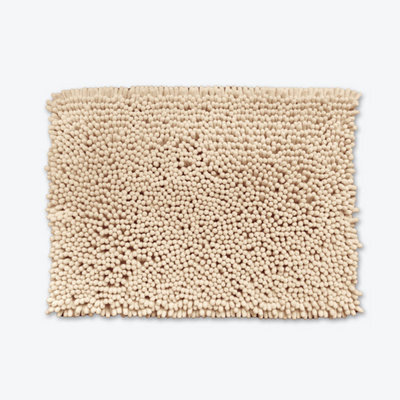 Allure Bath Fashions Jumbo Bobble Bath Mat - Non Slip, Luxury Deep Pile Bath Rug - Stone - image 1