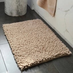 Allure Bath Fashions Jumbo Bobble Bath Mat - Non Slip, Luxury Deep Pile Bath Rug - Stone - thumbnail 3