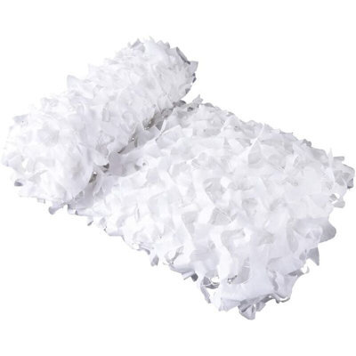 White 3X4M Rectangular Shade Sail Camouflage - image 1