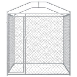 Walplus Outdoor Dog Kennel With Canopy Top 193X193X225 Cm - thumbnail 3