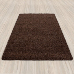 UETIAN Luxurious Shaggy Rugs Soft Extra Thick Area Rugs Heavy 5Cm Dense Pile For Living Room Bedroom Hallway (Brown, 60 X 110Cm) - thumbnail 2