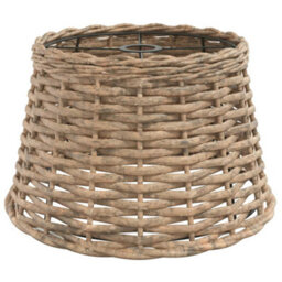 Walplus Ceiling Lamp Shade Brown 38X23 Cm Wicker - thumbnail 2