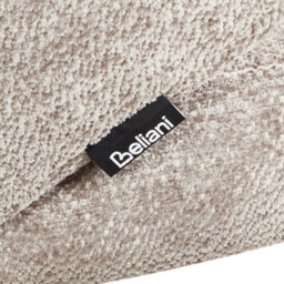Beliani Rocking Chair Viken Fabric Taupe - thumbnail 8