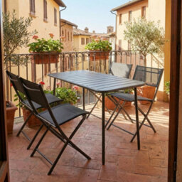 Vcm 4-Piece Garden Chair Folding Chair Sumila - thumbnail 5