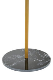Orsina Functional Gold And Black Coat Stand, Multi Hook Coat Stand For Bedroom For Bedroom, Durable Build Coat Stand - thumbnail 3