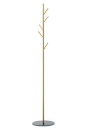 Orsina Functional Gold And Black Coat Stand, Multi Hook Coat Stand For Bedroom For Bedroom, Durable Build Coat Stand - thumbnail 1