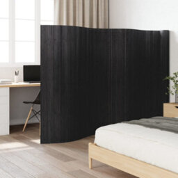 Vidaxl Room Divider Grey 165X800 Cm Bamboo