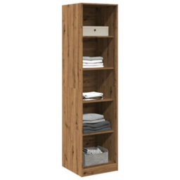 Berkfield Wardrobe Artisian Oak 50X50X200 Cm Engineered Wood - thumbnail 3