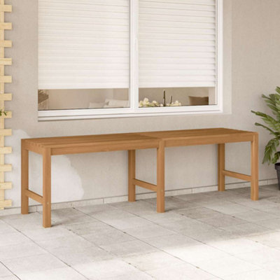 Walplus Garden Bench 150 Cm Solid Teak Wood - image 1