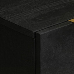 Berkfield Sideboard Black 60X33X75 Cm Engineered Wood - thumbnail 6