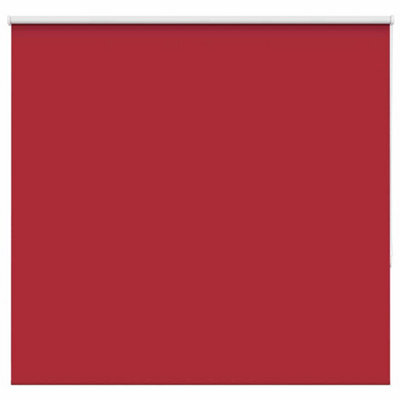 Berkfield Durable Roller Blind Blackout Red 160X150 Cm Fabric Width 156.6 Cm Polyester - image 1