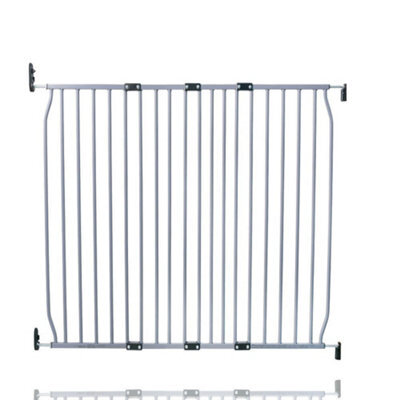 Bettacare Screw Fit Metal Dog Gate, Grey, 110Cm - 120Cm - image 1