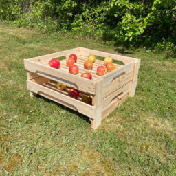 Selections Traditional Wooden Apple Storage Tray Rack (Set Of 4) - thumbnail 3