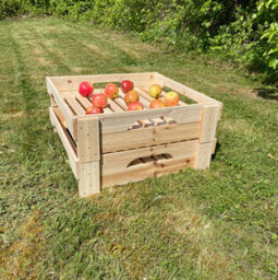 Selections Traditional Wooden Apple Storage Tray Rack (Set Of 4) - thumbnail 4