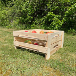 Selections Traditional Wooden Apple Storage Tray Rack (Set Of 4) - thumbnail 7