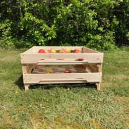 Selections Traditional Wooden Apple Storage Tray Rack (Set Of 4) - thumbnail 6