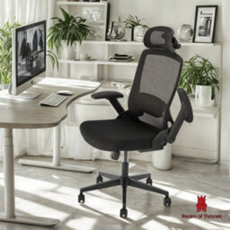 Realm Of Thrones Ergonomic Office Chair 3D Headrest And Adjustable Lumbar Support Desk Chair For Home Gaming Desk Chair - thumbnail 1