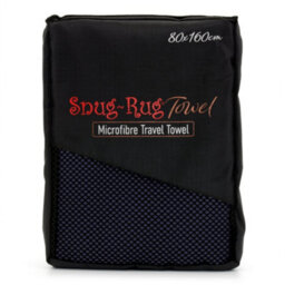 Snug Rug Microfibre Beach Towel Super Absorbent Quick Drying Lightweight Extra Large Xl 200 X 90Cm - Eclipse Blue - thumbnail 8