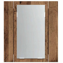 Walplus Led Bathroom Mirror Cabinet Old Wood 40X12X45 Cm Engineered Wood - thumbnail 7